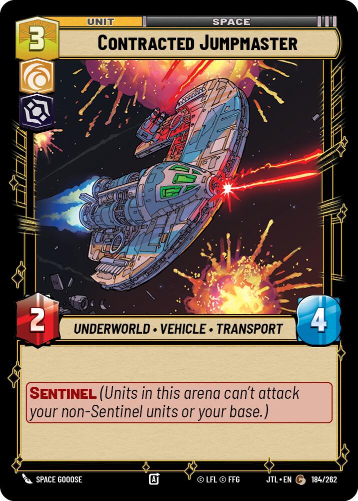 Contracted Jumpmaster (184/262) (184/257) [Jump to Lightspeed] | Odin's Place