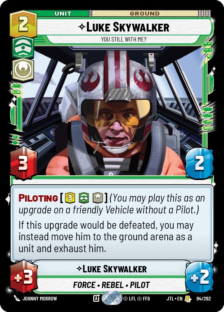 Luke Skywalker - You Still With Me? (094/262) (094/257) [Jump to Lightspeed] | Odin's Place