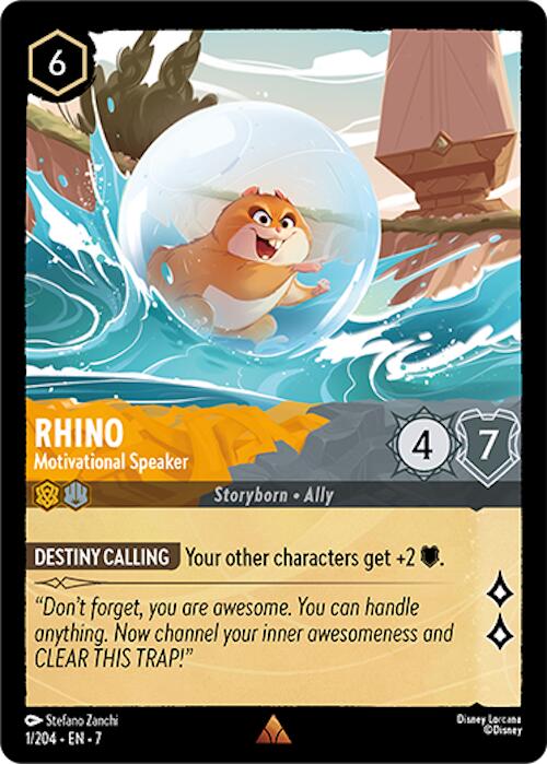 Rhino - Motivational Speaker (1/204) [Archazia's Island] | Odin's Place