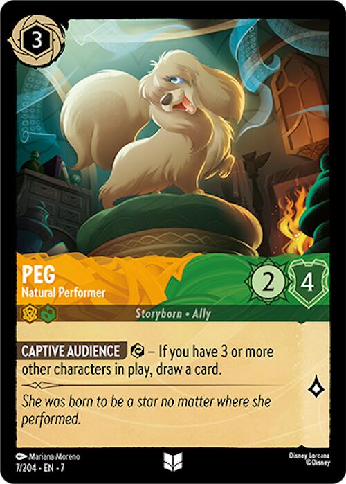 Peg - Natural Performer (7/204) [Archazia's Island] | Odin's Place