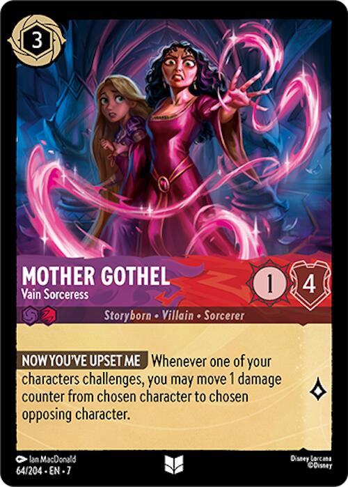 Mother Gothel - Vain Sorceress (64/204) [Archazia's Island] | Odin's Place