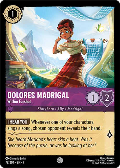 Dolores Madrigal - Within Earshot (78/204) [Archazia's Island] | Odin's Place