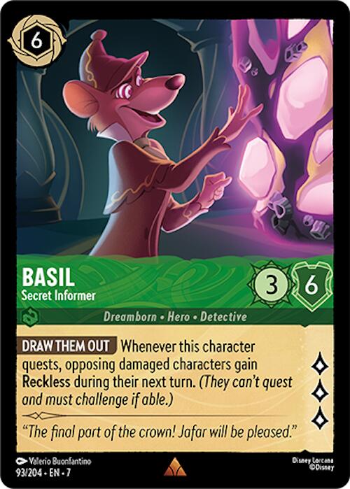 Basil - Secret Informer (93/204) [Archazia's Island] | Odin's Place