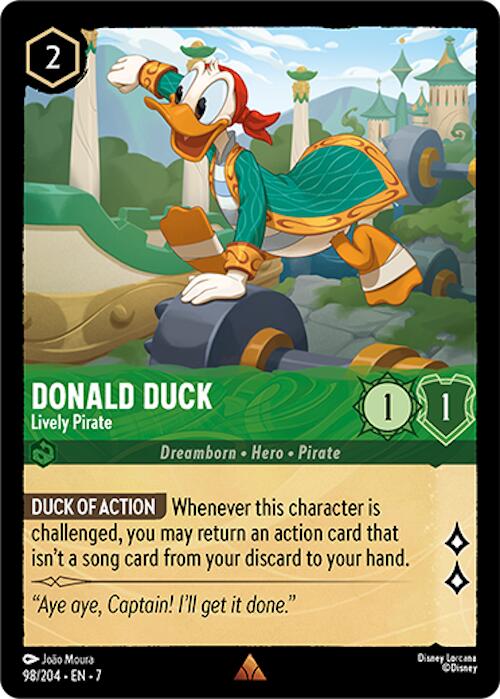 Donald Duck - Lively Pirate (98/204) [Archazia's Island] | Odin's Place