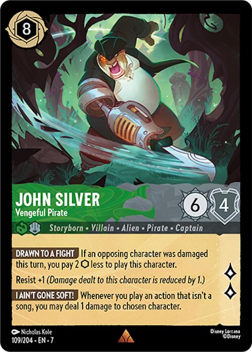 John Silver - Vengeful Pirate (109/204) [Archazia's Island] | Odin's Place