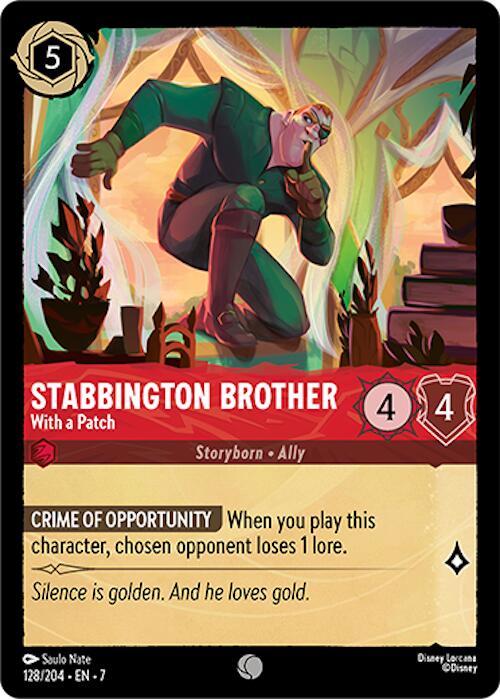 Stabbington Brother - With a Patch (128/204) [Archazia's Island] | Odin's Place