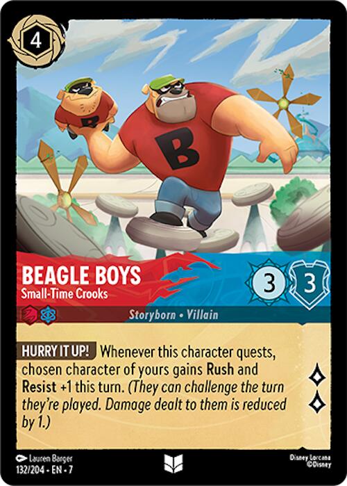 Beagle Boys - Small-Time Crooks (132/204) [Archazia's Island] | Odin's Place