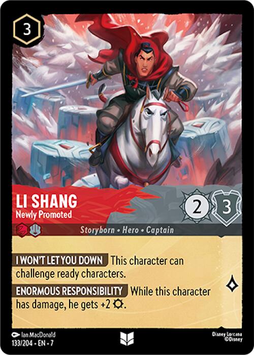 Li Shang - Newly Promoted (133/204) [Archazia's Island] | Odin's Place