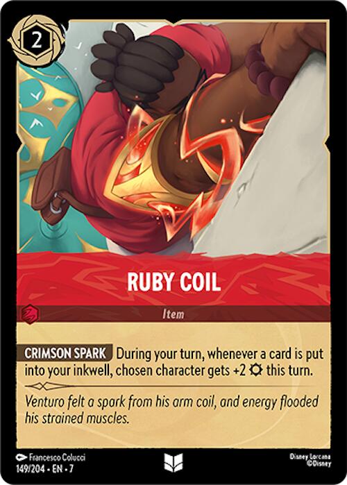 Ruby Coil (149/204) [Archazia's Island] | Odin's Place