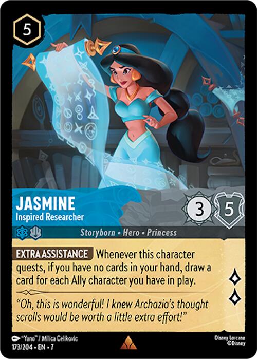 Jasmine - Inspired Researcher (173/204) [Archazia's Island] | Odin's Place