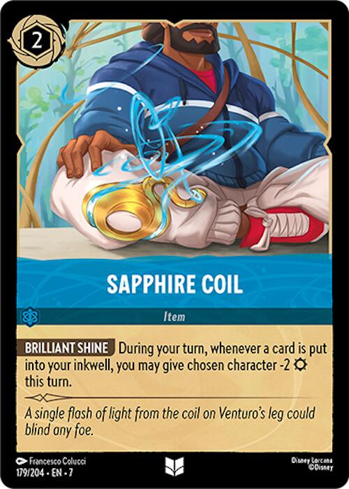 Sapphire Coil (179/204) [Archazia's Island] | Odin's Place