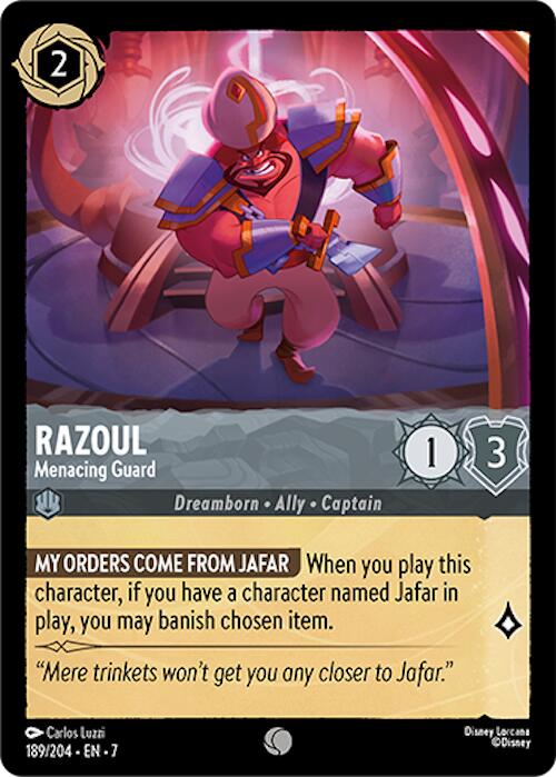 Razoul - Menacing Guard (189/204) [Archazia's Island] | Odin's Place