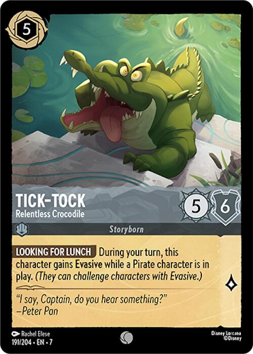 Tick-Tock - Relentless Crocodile (191/204) [Archazia's Island] | Odin's Place