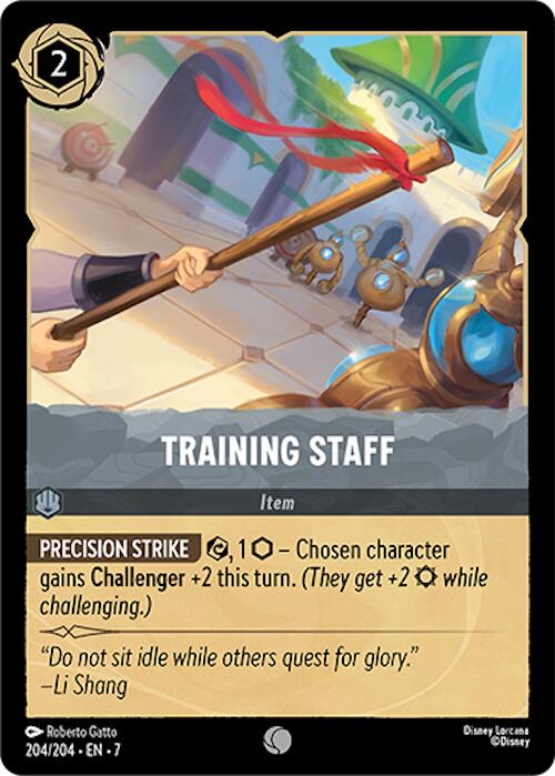 Training Staff (204/204) [Archazia's Island] | Odin's Place