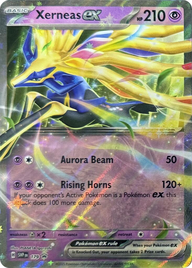 Xerneas ex (179) [Scarlet & Violet: Black Star Promos] | Odin's Place