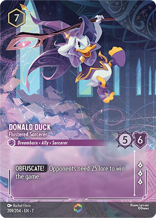 Donald Duck - Flustered Sorcerer (Enchanted) (209/204) [Archazia's Island] | Odin's Place