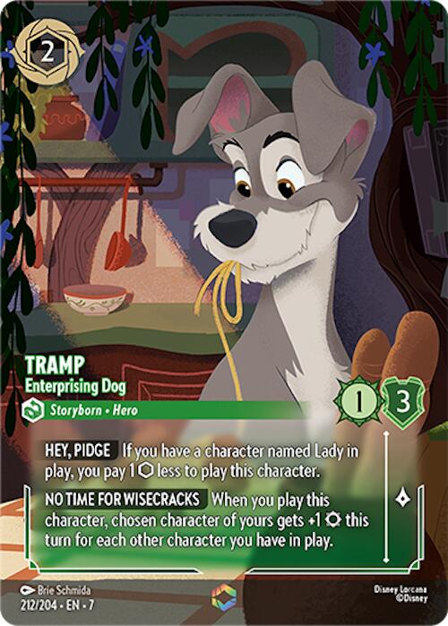 Tramp - Enterprising Dog (Enchanted) (212/204) [Archazia's Island] | Odin's Place
