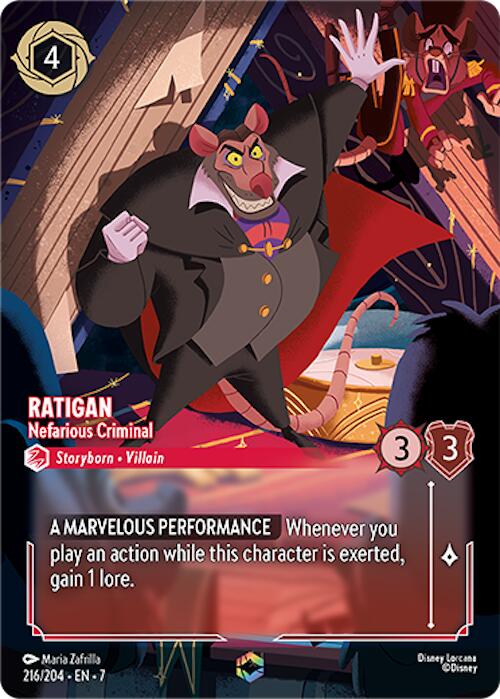 Ratigan - Nefarious Criminal (Enchanted) (216/204) [Archazia's Island] | Odin's Place