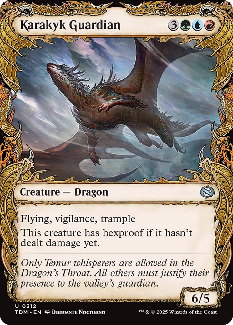 Karakyk Guardian (Showcase) [Tarkir: Dragonstorm] | Odin's Place