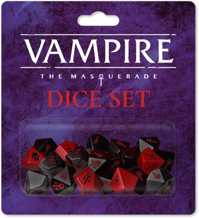 Vampire the Masquerade Dice Set | Odin's Place