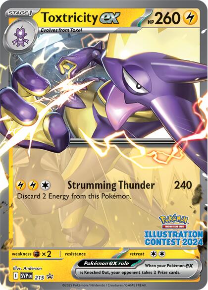 Toxtricity ex (215) [Scarlet & Violet: Black Star Promos] | Odin's Place
