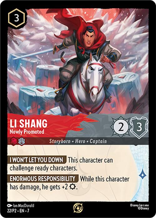 Li Shang - Newly Promoted (22) [Promo Cards] | Odin's Place