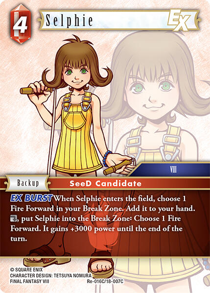 Selphie EX [Legacy Collection] | Odin's Place