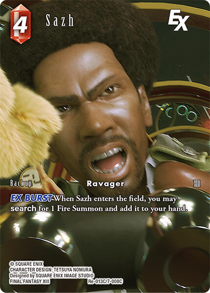 Sazh EX (Full Art) [Legacy Collection] | Odin's Place