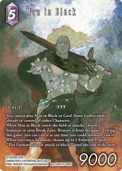 Man in Black (Full Art) [Legacy Collection] | Odin's Place