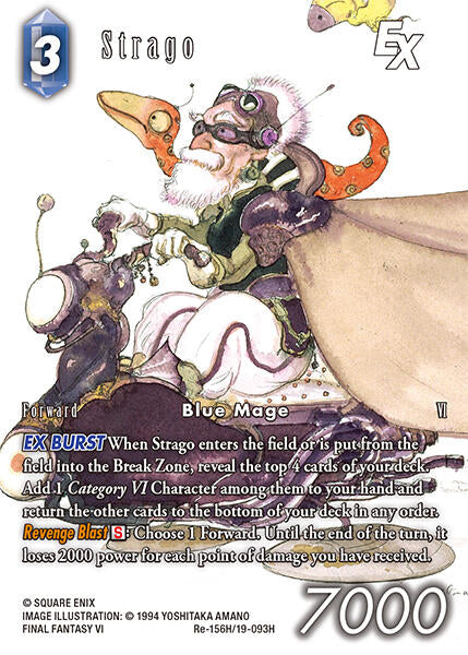 Strago EX (Full Art) [Legacy Collection] | Odin's Place
