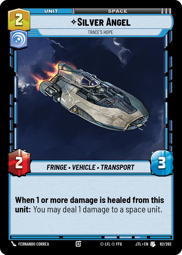 Silver Angel - Trace's Hope (062/262) (062/262) [Jump to Lightspeed] | Odin's Place