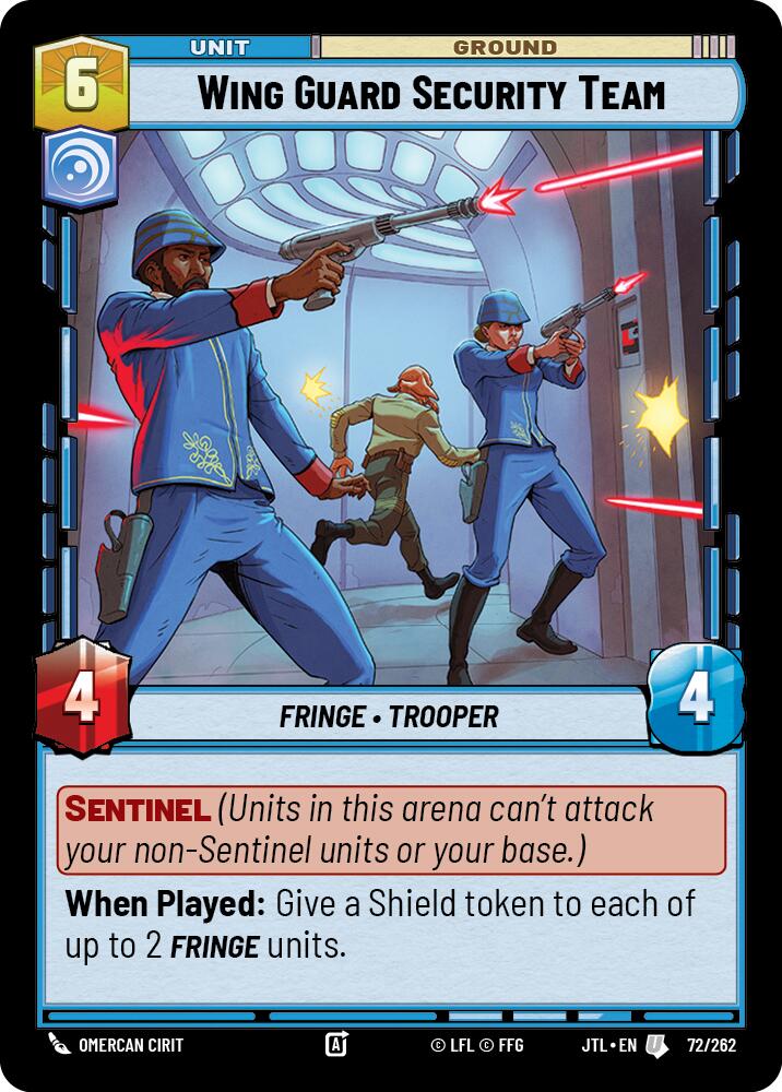 Wing Guard Security Team (072/262) (072/262) [Jump to Lightspeed] | Odin's Place