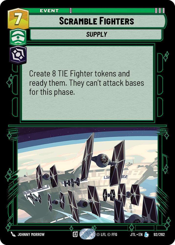 Scramble Fighters (092/262) (092/262) [Jump to Lightspeed] | Odin's Place