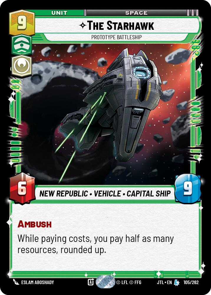 The Starhawk - Prototype Battleship (105/262) (105/262) [Jump to Lightspeed] | Odin's Place