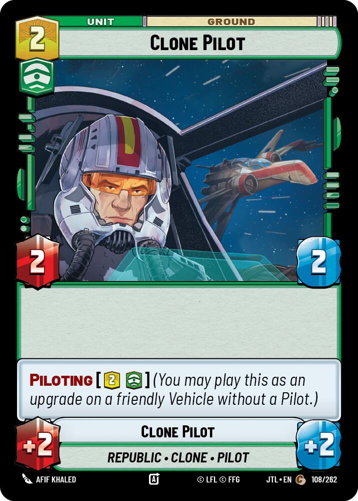 Clone Pilot (108/262) (108/262) [Jump to Lightspeed] | Odin's Place
