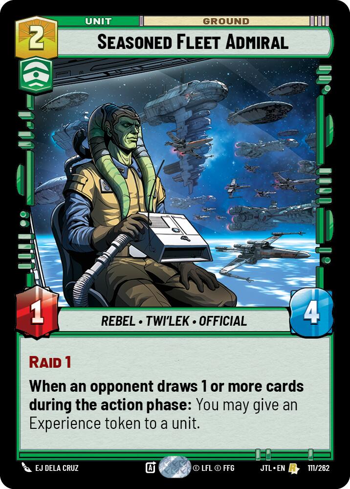 Seasoned Fleet Admiral (111/262) (111/262) [Jump to Lightspeed] | Odin's Place