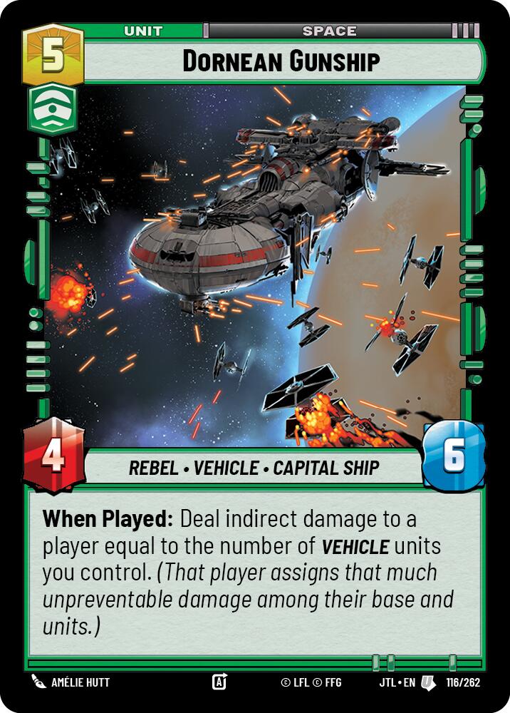 Dornean Gunship (116/262) (116/262) [Jump to Lightspeed] | Odin's Place