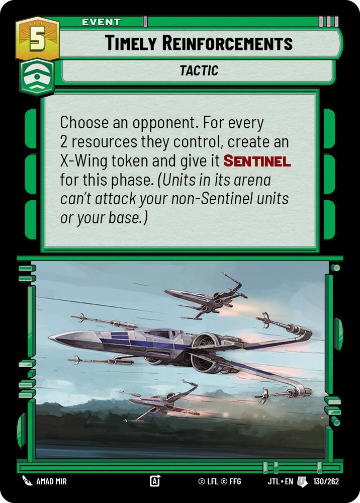 Timely Reinforcements (130/262) (130/262) [Jump to Lightspeed] | Odin's Place