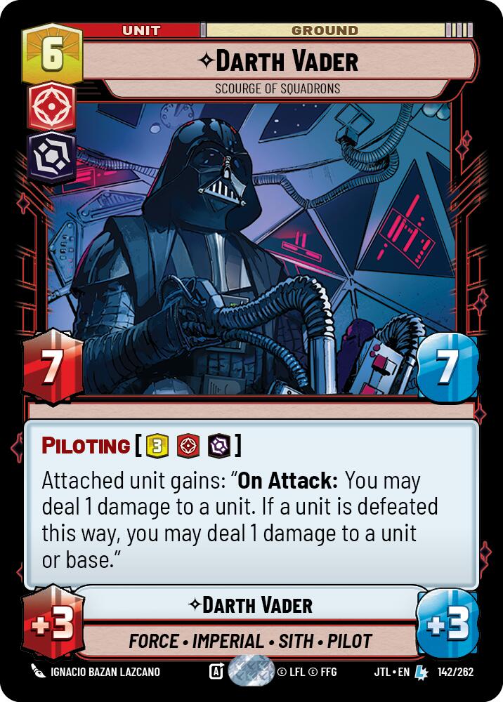 Darth Vader - Scourge of Squadrons (142/262) (142/262) [Jump to Lightspeed] | Odin's Place