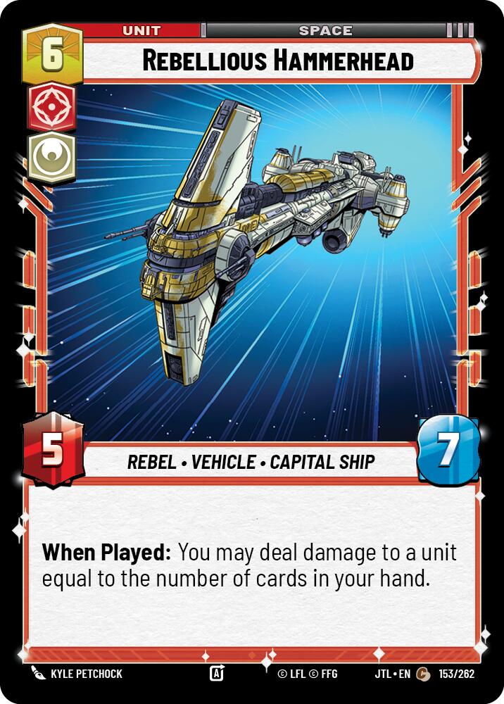 Rebellious Hammerhead (153/262) (153/262) [Jump to Lightspeed] | Odin's Place