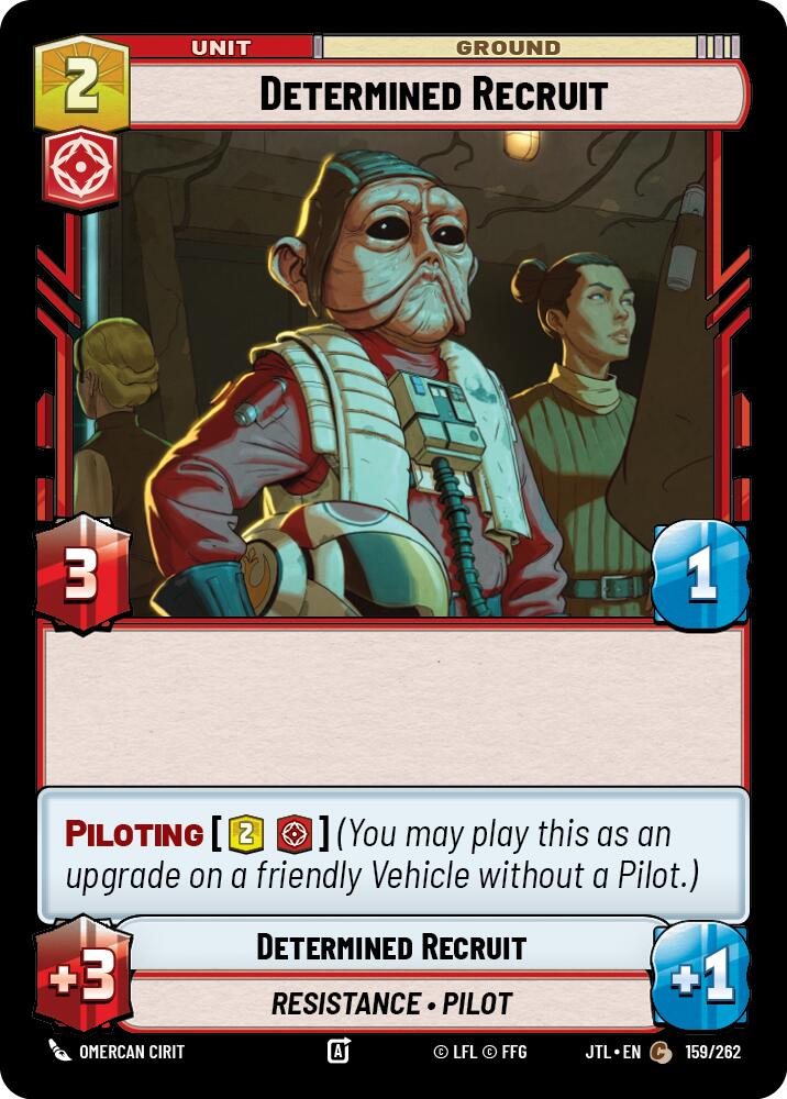 Determined Recruit (159/262) (159/262) [Jump to Lightspeed] | Odin's Place