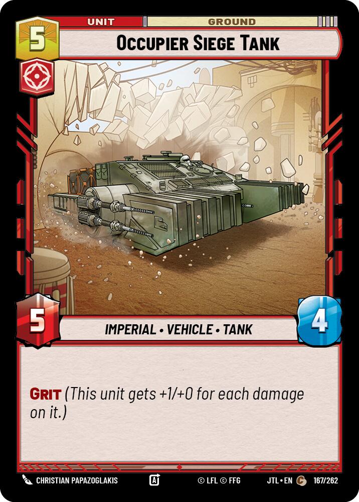 Occupier Siege Tank (167/262) (167/262) [Jump to Lightspeed] | Odin's Place