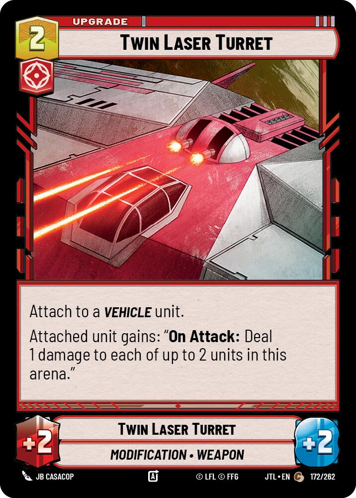 Twin Laser Turret (172/262) (172/262) [Jump to Lightspeed] | Odin's Place