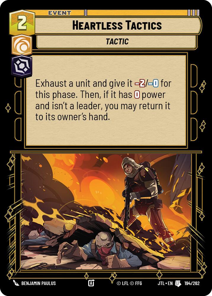 Heartless Tactics (194/262) (194/262) [Jump to Lightspeed] | Odin's Place
