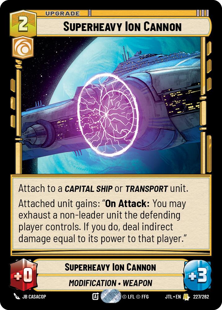 Superheavy Ion Cannon (227/262) (227/262) [Jump to Lightspeed] | Odin's Place