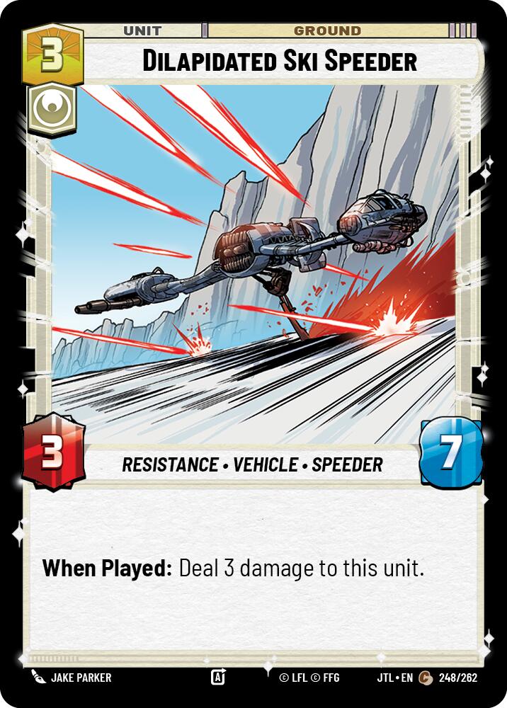 Dilapidated Ski Speeder (248/262) (248/262) [Jump to Lightspeed] | Odin's Place