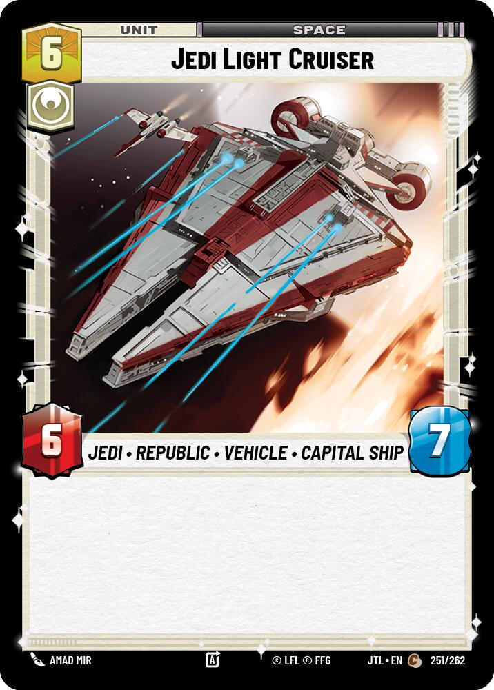 Jedi Light Cruiser (251/262) (251/262) [Jump to Lightspeed] | Odin's Place