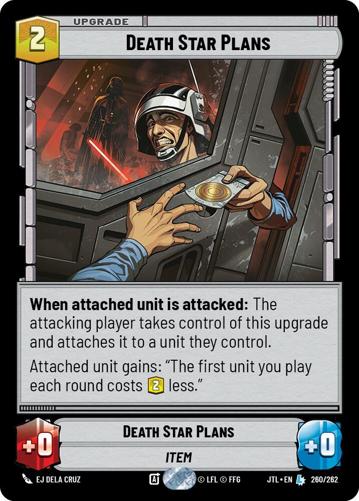 Death Star Plans (260/262) (260/262) [Jump to Lightspeed] | Odin's Place