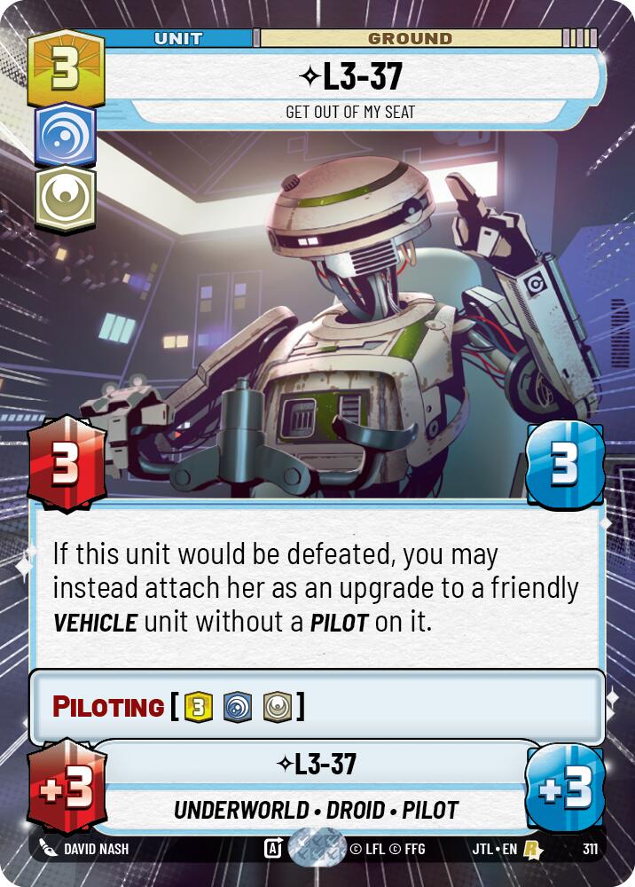 L3-37 - Get Out Of My Seat (311) (Hyperspace) (311) [Jump to Lightspeed] | Odin's Place