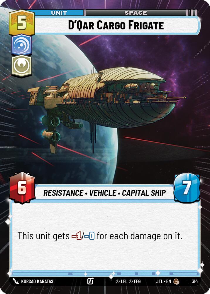 D'Qar Cargo Frigate (314) (Hyperspace) (314) [Jump to Lightspeed] | Odin's Place